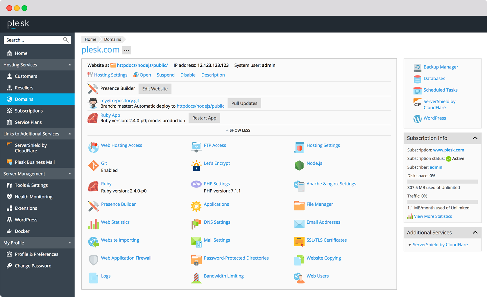 Our VPS Plesk Hosting is the Best Choice for Developers